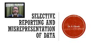 Selective Reporting and Misrepresentation of Data [upl. by Harhay947]