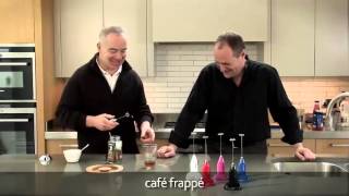 How to make a frappé coffee using an aerolatte milk frother [upl. by Hime]