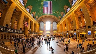 Walking Tour of Grand Central Terminal — New York City 【4K】🇺🇸 [upl. by Sidell]