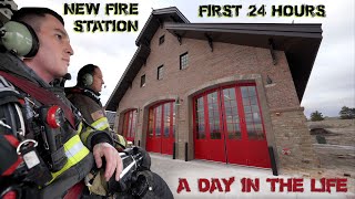 First 24 Hours in a New Fire Station  A Day in the Life [upl. by Follmer142]