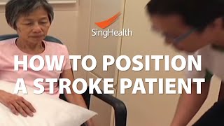 How To Position A Stroke Patient [upl. by Betz562]