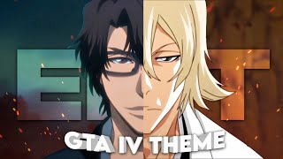 Aizen x Urahara  GTA IV Theme Edit [upl. by Alita]